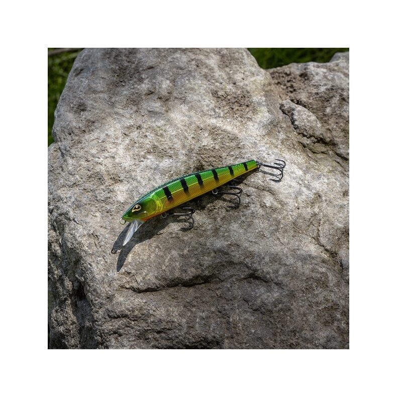 Воблер ROZEMEIJER FLASH TWITCH Suspending - 11cm - 15g / 1.0 - 1.5m / Chrome Perch
