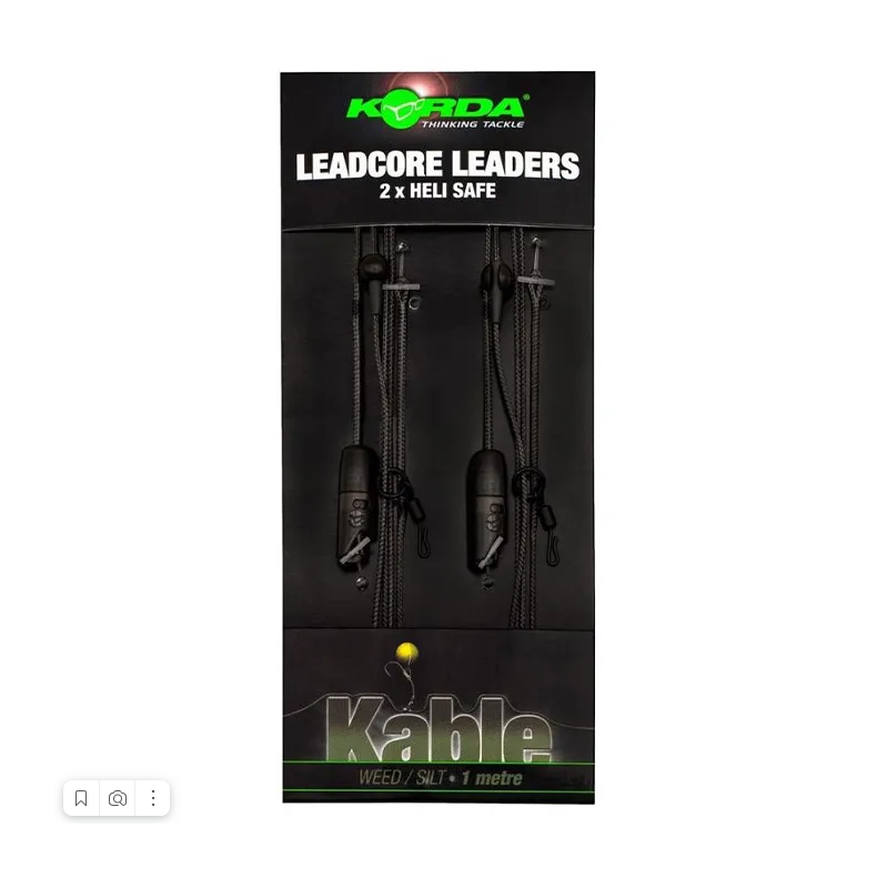 Готовые лидкоры KORDA Heli Safe Leadcore Leader — фото 3 — CARPshop