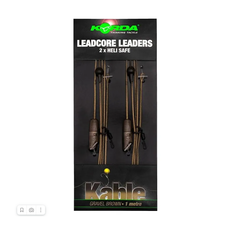 Готовые лидкоры KORDA Heli Safe Leadcore Leader — фото 2 — CARPshop