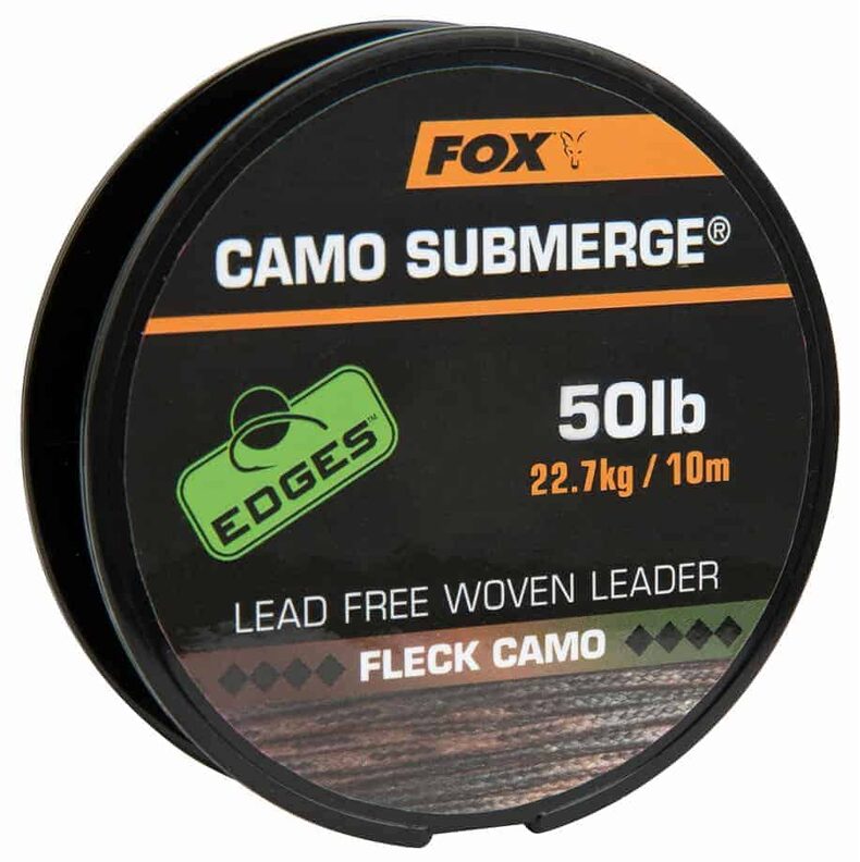 Мягкий лидер без свинцового сердечника FOX Edges Submerge Fleck Camo 10м — фото 2 — CARPshop