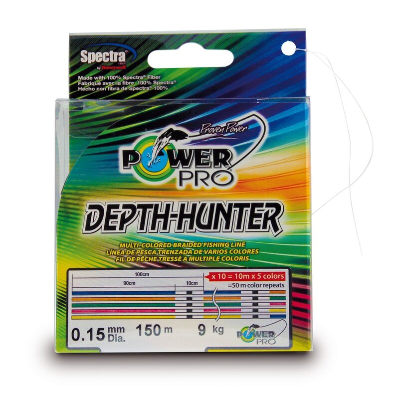 Леска плетёная Power Pro 150м Depth Hunter (Multicolor) 0,06/3кг — фото 2 — CARPshop