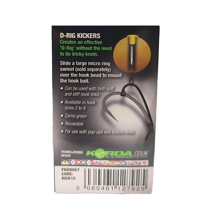 Лентяйки для D-Rig Korda Kickers зеленые — фото 8 — CARPshop