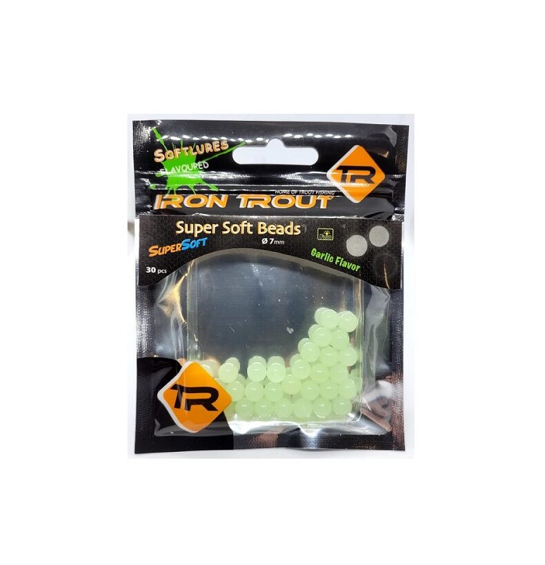Силиконовые приманки ароматизированные IRON TROUT Super Soft Beads - Salmon Egg  — фото 3 — CARPshop
