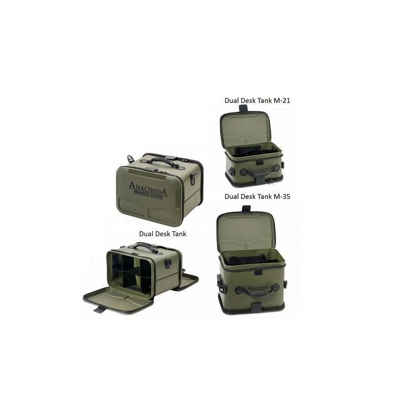ANACONDA Сумка непромокаемая двухсторонняя Dual Desk Tank M-21 *T / 37 x 26 x 22 — фото 2 — CARPshop