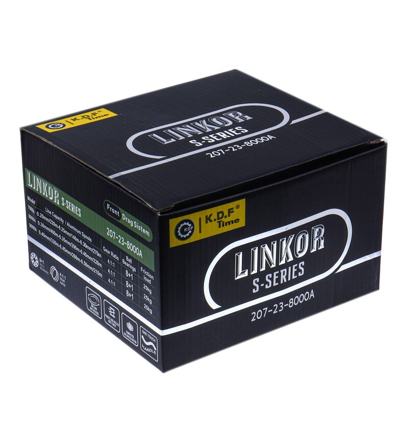 Катушка карповая с быстрым фрикционом KDF Linkor S-Series 8000 — фото 7 — CARPshop