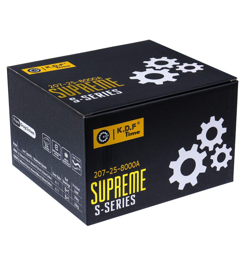 Катушка карповая с быстрым фрикционом KDF Supreme S-Series 8000 — фото 8 — CARPshop
