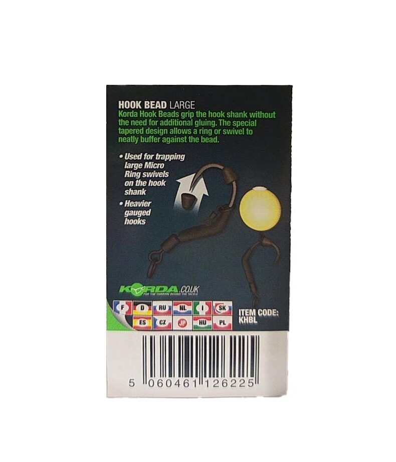 Бусина резиновая Korda Hook Bead — фото 7 — CARPshop