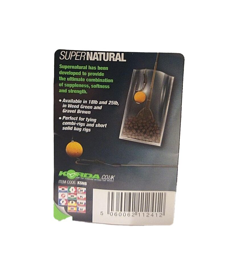 Поводковый материал Korda Super Natural — фото 8 — CARPshop