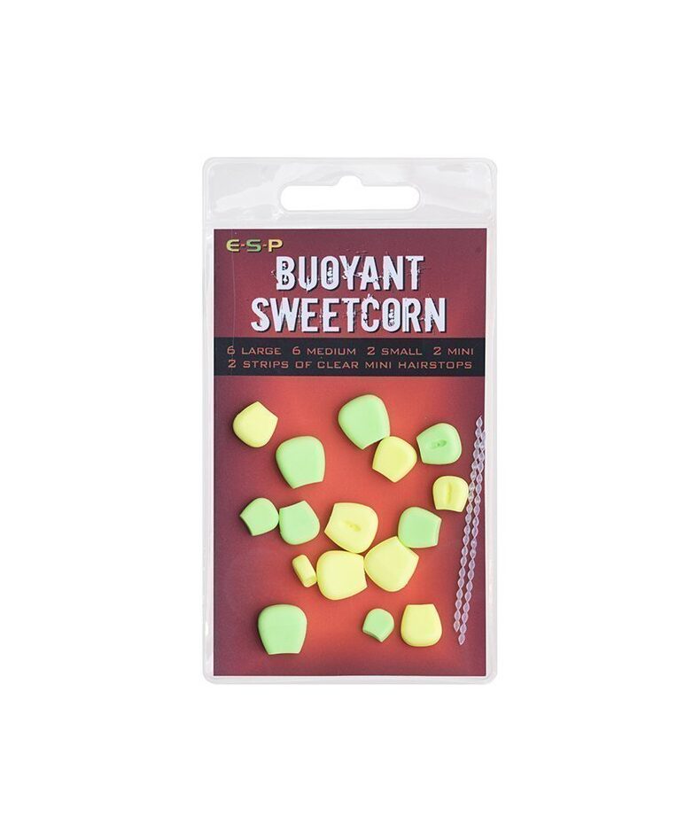 Плавающая искусственная кукуруза ESP Buoyant Sweetcorn Green/Yellow для карпфишинга — купить в CARPshop