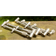 Перекладина раздвижная для 3-х удилищ SOLAR P1 3-Rod Adjustable Buzz Bars, Тип: Задняя (Rear), Ширина: 9,5" (24,13 см)