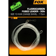 Флюрокарбоновый лидер FOX Edges Fluorocarbon Fused Leader 30lb 115см с быстросъемом, Размер быстросъема: № 7, изображение 2