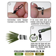 Набор быстросъемов с отводчиками Fun Fishing Pack Speed Connect & Mini-Sleeves Medium, Цвет: Gravel (Гравий), изображение 3 Набор быстросъемов с отводчиками Fun Fishing Pack Speed Connect & Mini-Sleeves Medium, Цвет: Gravel (Гравий), изображение 3