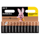 Батарейка Duracell Basic размер AA 1.5V, Количество: 2 шт., изображение 6 Батарейка Duracell Basic размер AA 1.5V, Количество: 2 шт., изображение 6