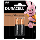 Батарейка Duracell Basic размер AA 1.5V, Количество: 2 шт., изображение 2 Батарейка Duracell Basic размер AA 1.5V, Количество: 2 шт., изображение 2