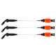 Механический сигнализатор поклевки FOX Black Label Dinky Quiver Set Fluoro Orange, Тип: Soft, изображение 3 Механический сигнализатор поклевки FOX Black Label Dinky Quiver Set Fluoro Orange, Тип: Soft, изображение 3