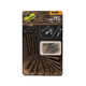 Набор для монтажа Безопасная Клипса FOX Edges Camo Slik Lead Clip Kit с классическим конусом, Размер быстросъема: 10 Набор для монтажа Безопасная Клипса FOX Edges Camo Slik Lead Clip Kit с классическим конусом, Размер быстросъема: 10