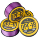 WYCHWOOD Леска DPF Carp Line - 0.28mm / 4.5kg (10lb) / 1000m - Purple/White