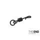 Вертлюг с кольцом и застежкой DELPHIN THE END Quick Swap Swivel with Ring G-ROUND Вертлюг с кольцом и застежкой DELPHIN THE END Quick Swap Swivel with Ring G-ROUND