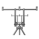 Подставка для 3-х удилищ DELPHIN Tripod TPX3 Silver, изображение 2 Подставка для 3-х удилищ DELPHIN Tripod TPX3 Silver, изображение 2
