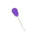 LEEDA Игла для лидкора Fine Splicing Needle - Purple