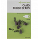 KORUM Бусина + застежка CAMO TURBO BEADS / 5+5шт.