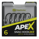 Крючки Ridge Monkey Ape-X Snag Hook 2XX Barbed, Размер крючка: № 4, изображение 2