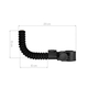 Держатель для удилища DELPHIN ATOMA Feeder Rod Holder Bend, изображение 2 Держатель для удилища DELPHIN ATOMA Feeder Rod Holder Bend, изображение 2