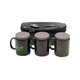 Чайный набор для 3 человек KORDA Compac Fishing Tea Set 3 Piece, изображение 3 Чайный набор для 3 человек KORDA Compac Fishing Tea Set 3 Piece, изображение 3