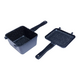 Набор посуды Ridge Monkey Connect Deep Pan & Griddle Granite Edition, Размер: XL, изображение 3 Набор посуды Ridge Monkey Connect Deep Pan & Griddle Granite Edition, Размер: XL, изображение 3