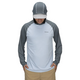 Термофутболка с капюшоном SIMMS Bugstopper Solarflex Hoody Steel Blue, Размер: M, изображение 5 Термофутболка с капюшоном SIMMS Bugstopper Solarflex Hoody Steel Blue, Размер: M, изображение 5