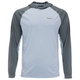 Термофутболка с капюшоном SIMMS Bugstopper Solarflex Hoody Steel Blue, Размер: M Термофутболка с капюшоном SIMMS Bugstopper Solarflex Hoody Steel Blue, Размер: M