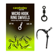 Микро вертлюги с кольцом Carptoday Micro Hook Ring Swivels Микро вертлюги с кольцом Carptoday Micro Hook Ring Swivels