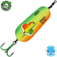 Блесны колеблющиеся MADCAT® A-STATIC RATTLIN' SPOON - 110g - FIRETIGER