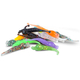 Силиконовые приманки IRON TROUT DUCK SPIKE / Black Fury - 8шт., изображение 2 Силиконовые приманки IRON TROUT DUCK SPIKE / Black Fury - 8шт., изображение 2