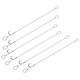 Поводки Delphin Feeder Rig Proxi 8 LOOP - 0.10mm / 8cm / №8 - 6шт., изображение 3