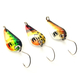 Блесна колеблющаяся ROZEMEIJER MICRO Spoon Single Hook - 3cm / 3g - Hot Pike, изображение 2