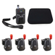 Комплект сигнализаторов поклевки на сома UNI CAT SENSIBLE CAT Limpid Black 4+1 Set Комплект сигнализаторов поклевки на сома UNI CAT SENSIBLE CAT Limpid Black 4+1 Set