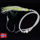 Оснастка морская AQUANTIC® Ball Rig M - №6/0 + 8/0 / 60cm / 1.2mm Оснастка морская AQUANTIC® Ball Rig M - №6/0 + 8/0 / 60cm / 1.2mm