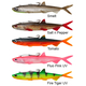 Силиконовая приманка MADCAT® PELAGIC CAT LURE / FIRETIGER UV - 21cm / 75g, изображение 2 Силиконовая приманка MADCAT® PELAGIC CAT LURE / FIRETIGER UV - 21cm / 75g, изображение 2