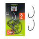 Крючки карповые Carptoday Curve Shank, Размер крючка: № 2 Крючки карповые Carptoday Curve Shank, Размер крючка: № 2