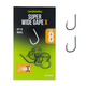 Крючки карповые Carptoday Super Wide Gape Nickel X, Размер крючка: № 8