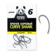 Крючок карповый PANDA Tackle Curve Shank, Размер крючка: № 6