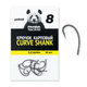 Крючок карповый PANDA Tackle Curve Shank, Размер крючка: № 8