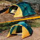 Палатка 2-х местная летняя двухслойная с 2 входами СЛЕДОПЫТ Selenga 2, изображение 4