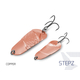 Блесна колеблющаяся DELPHIN STEPZ StripSCALE Hook №2 / 7cm / 10g - COPPER