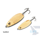 Блесна колеблющаяся DELPHIN ELIPZ FullSCALE Hook №2 / 7.5cm / 12g - SUN GOLD