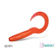 Твистер DELPHIN TWISTA-X Eeltail UVs / 15cm / BERRY - 5шт.