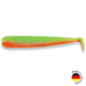Твистер IRON CLAW Moby Softbaits LONG SHAD 2.0 UV Non Toxic / 11.5cm / Turtle Green