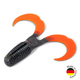 Твистер IRON CLAW Moby Softbaits CURLY ONE Non Toxic / 12cm / German Flagg