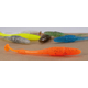 Виброхвост IRON CLAW Moby Softbaits EAZY-ADD SHAD UV Non Toxic / 12cm / Dirty Carrot Light, изображение 5